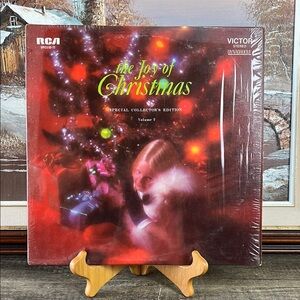 Vtg RVC The Joy of Christmas Vinyl - Special Collector's Edition